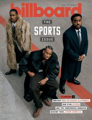 Billboard magazine cover