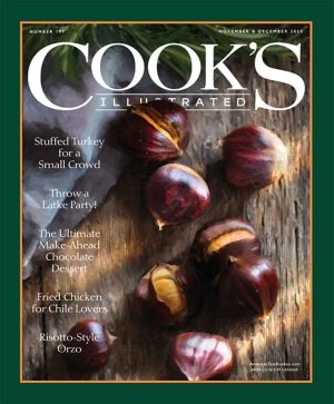 Cook's Illustrated magazine cover