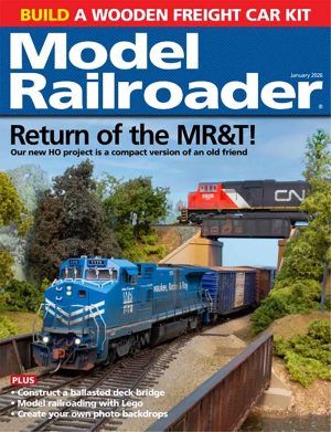 Model Railroader magazine cover