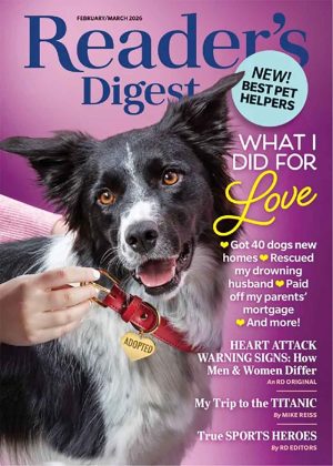Readers Digest magazine cover