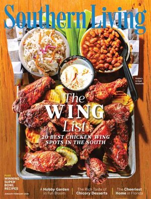 Southern Living magazine cover